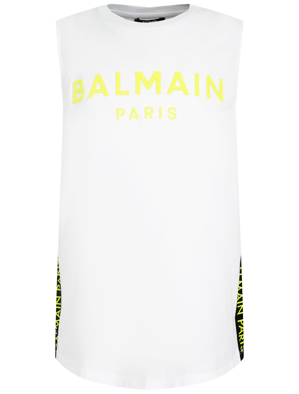 Майка с неоновым логотипом