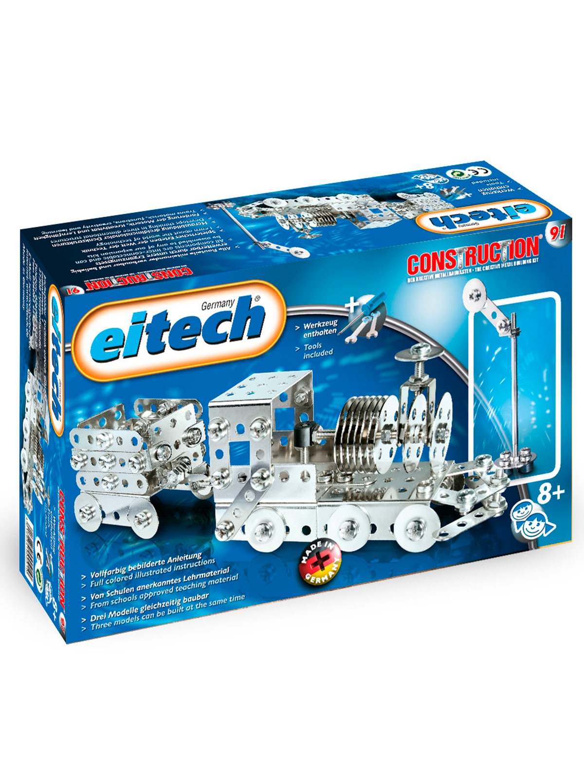 Конструктор "Поезд", 180 деталей