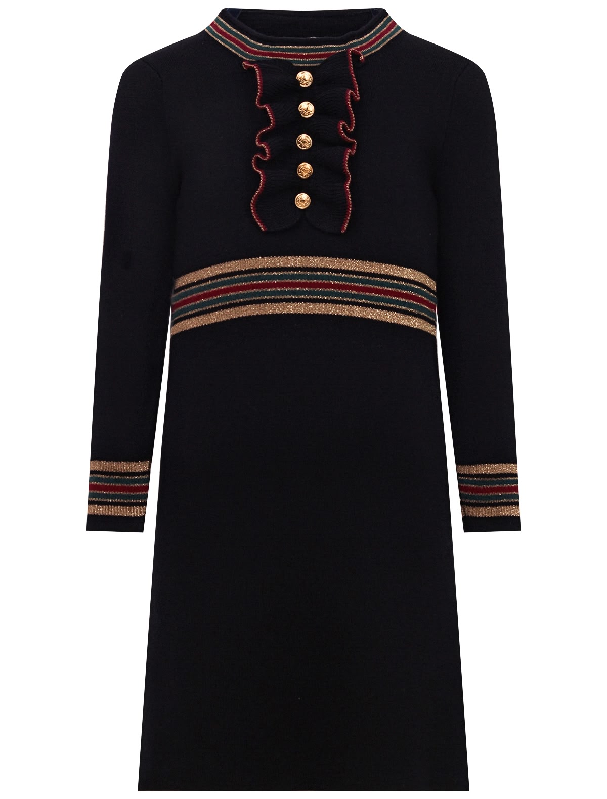 Платье с блестящими нитями