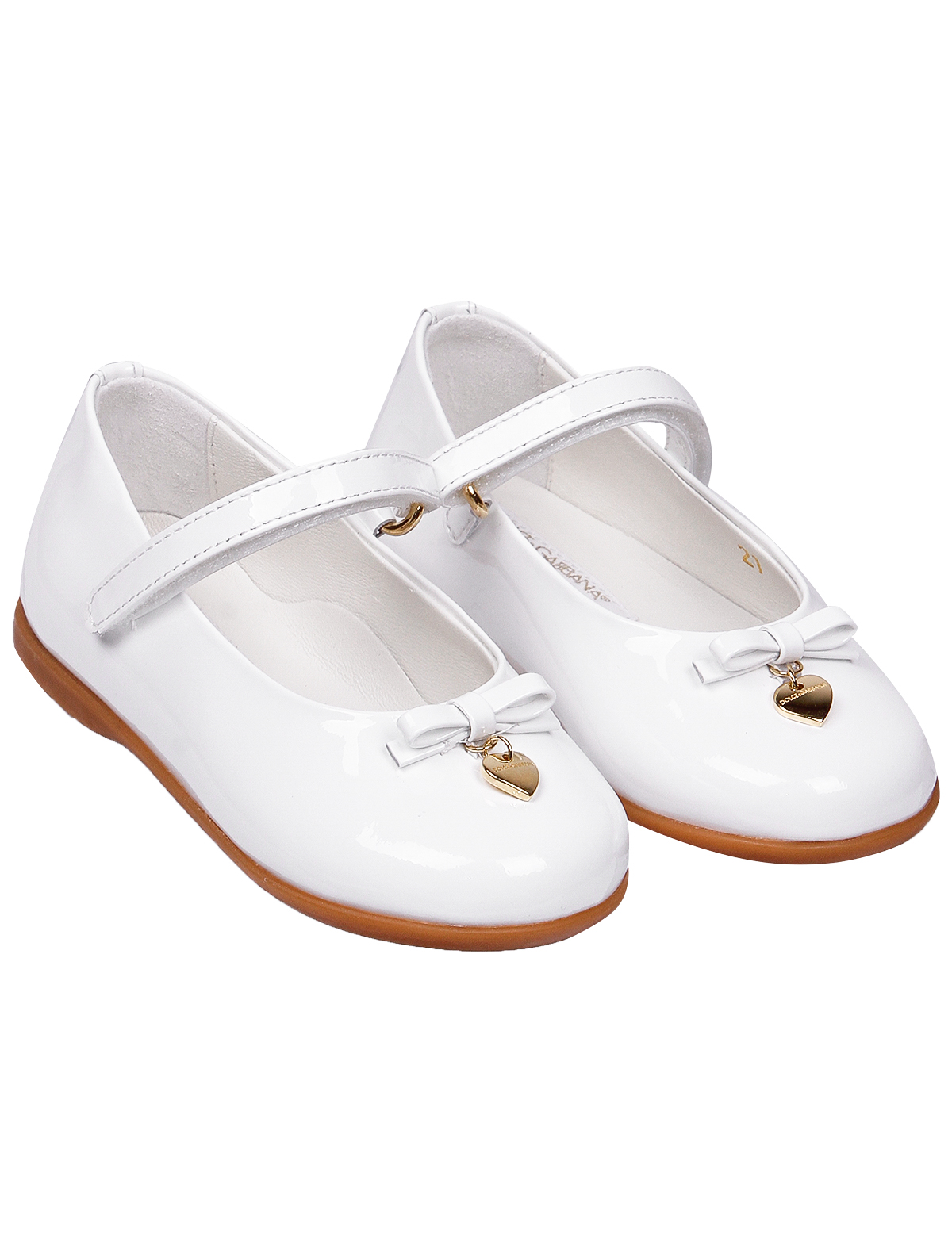 Туфли Dolce & Gabbana 1950227, цвет белый, размер 21 2011209970559 - фото 1