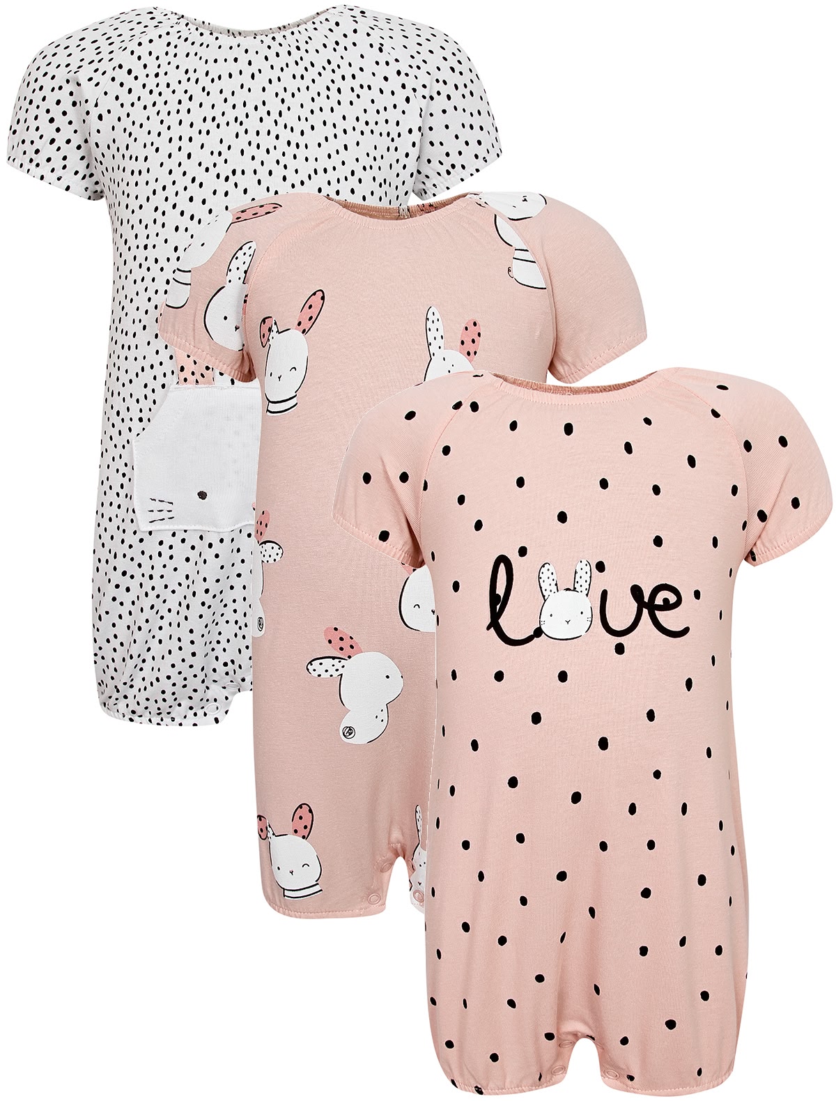 Комплект из 3-х комбинезонов