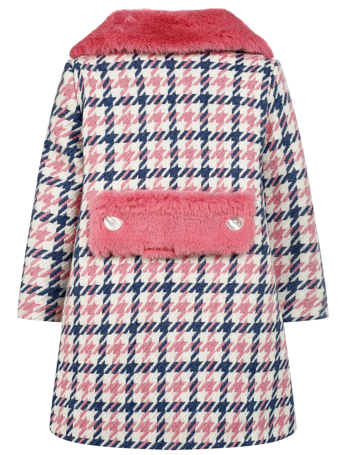 Пальто Miss Blumarine 2261741, цвет розовый, размер 3 1124509081571 - фото 2