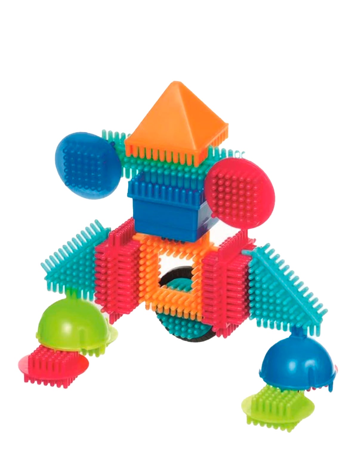 Конструктор игольчатый: 56 деталей; в коробке Bristle Blocks