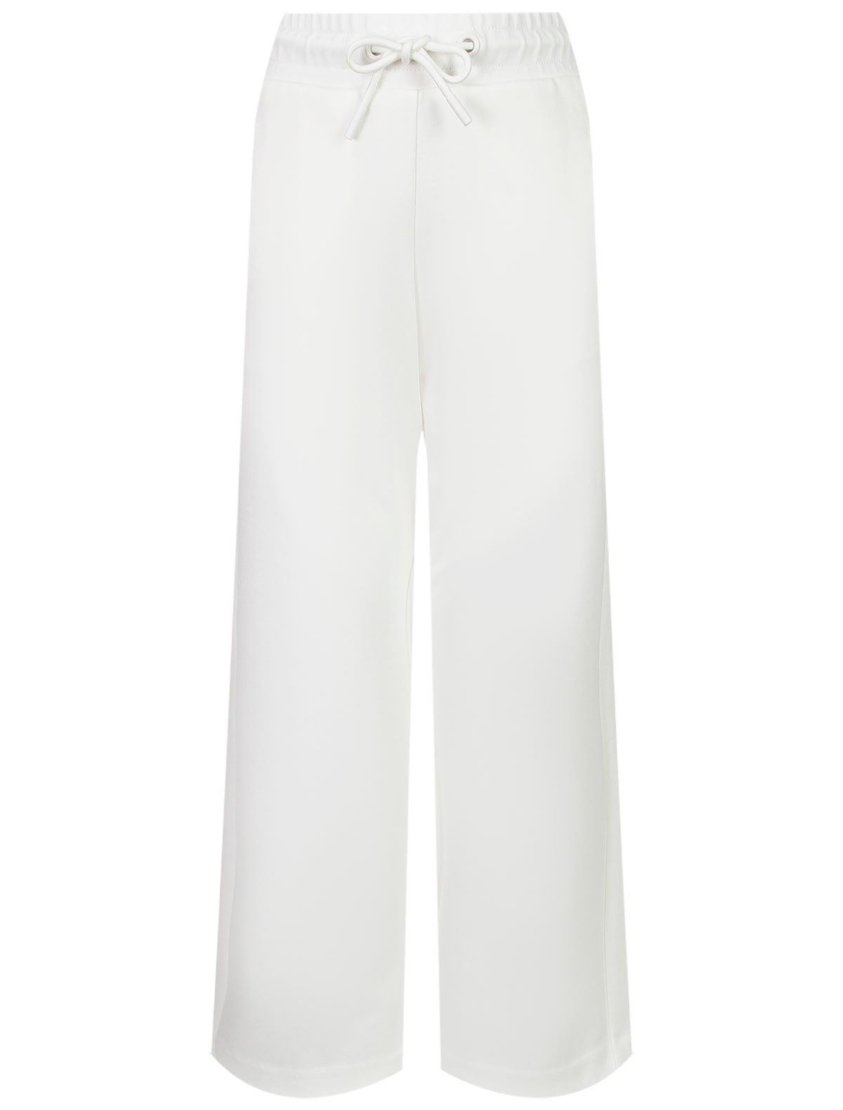 Спортивные брюки молочного оттенка