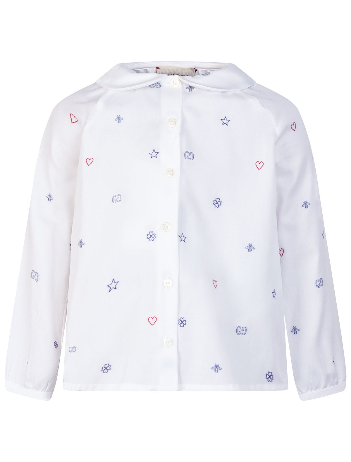 Блуза GUCCI 2233307, цвет белый, размер 3
