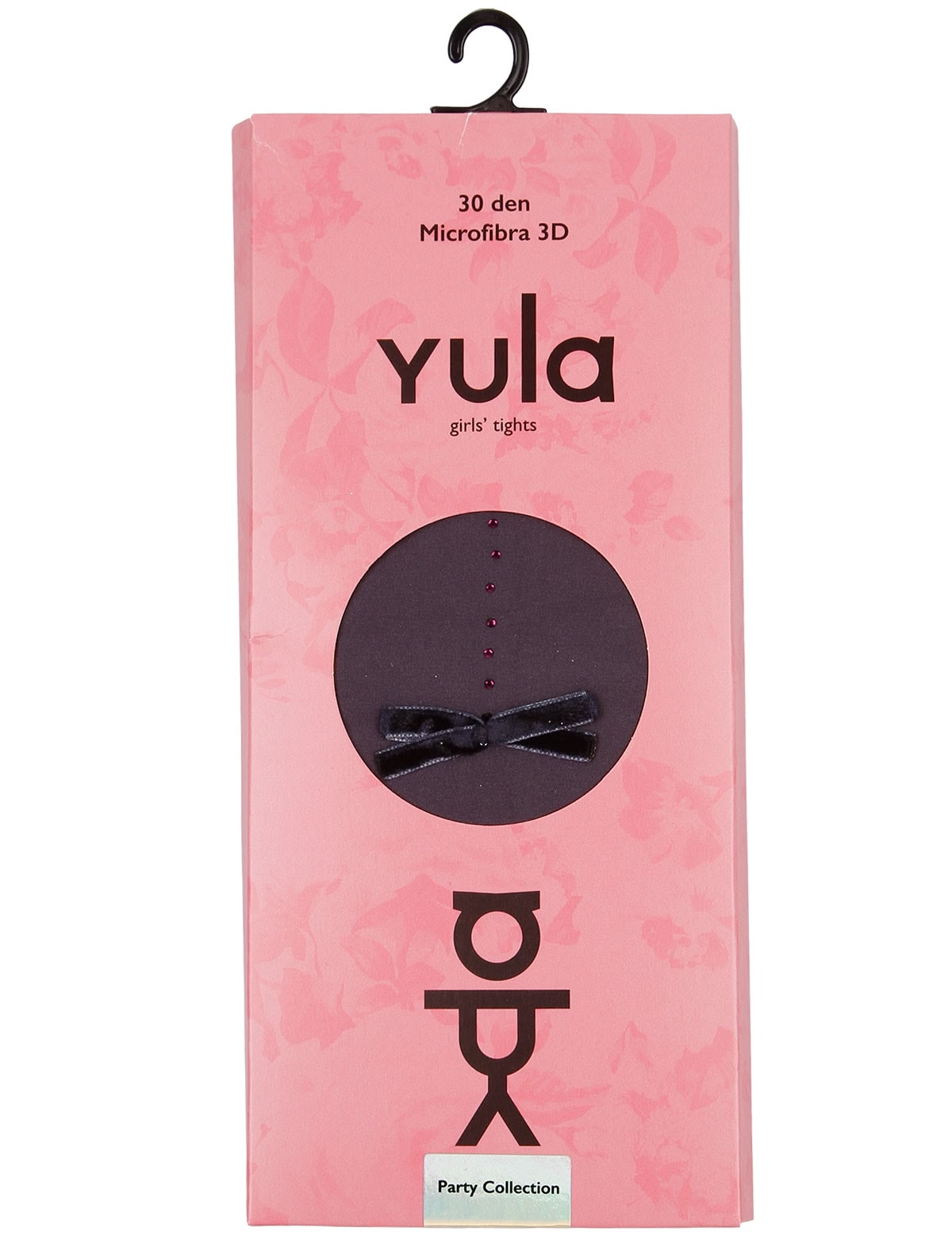 Колготки со стразами и бантиками 30 den