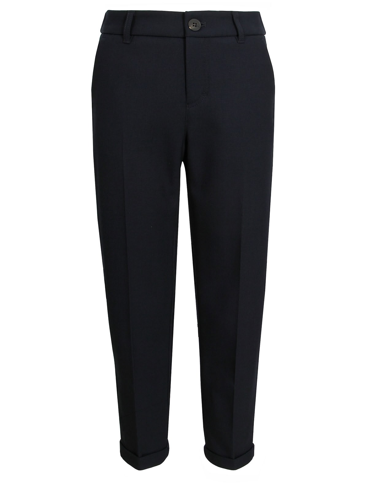 Синие брюки утепленные