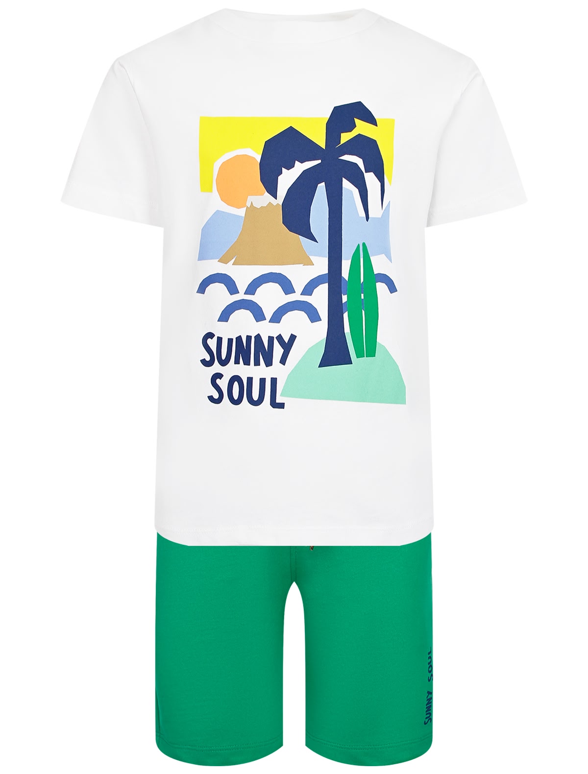 Комплект из футболки и шорт Sunny soul
