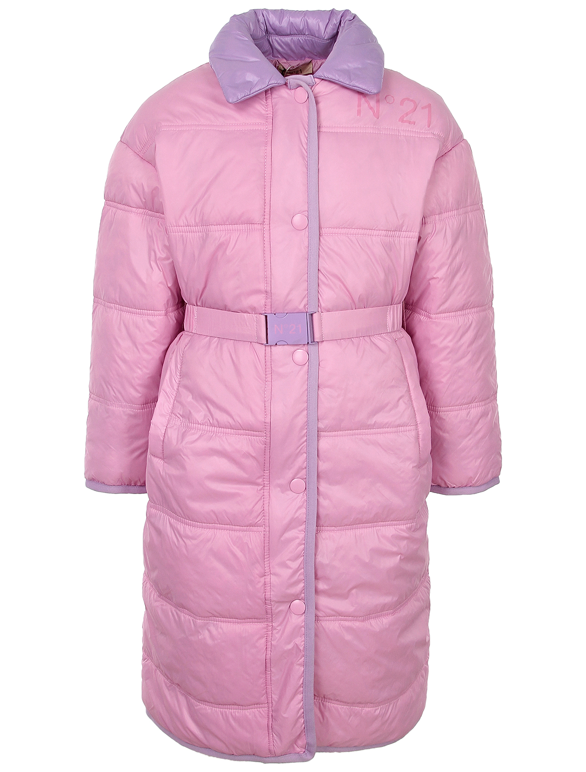 Пальто №21 kids 2480511, цвет розовый, размер 6 1124509281704 - фото 1