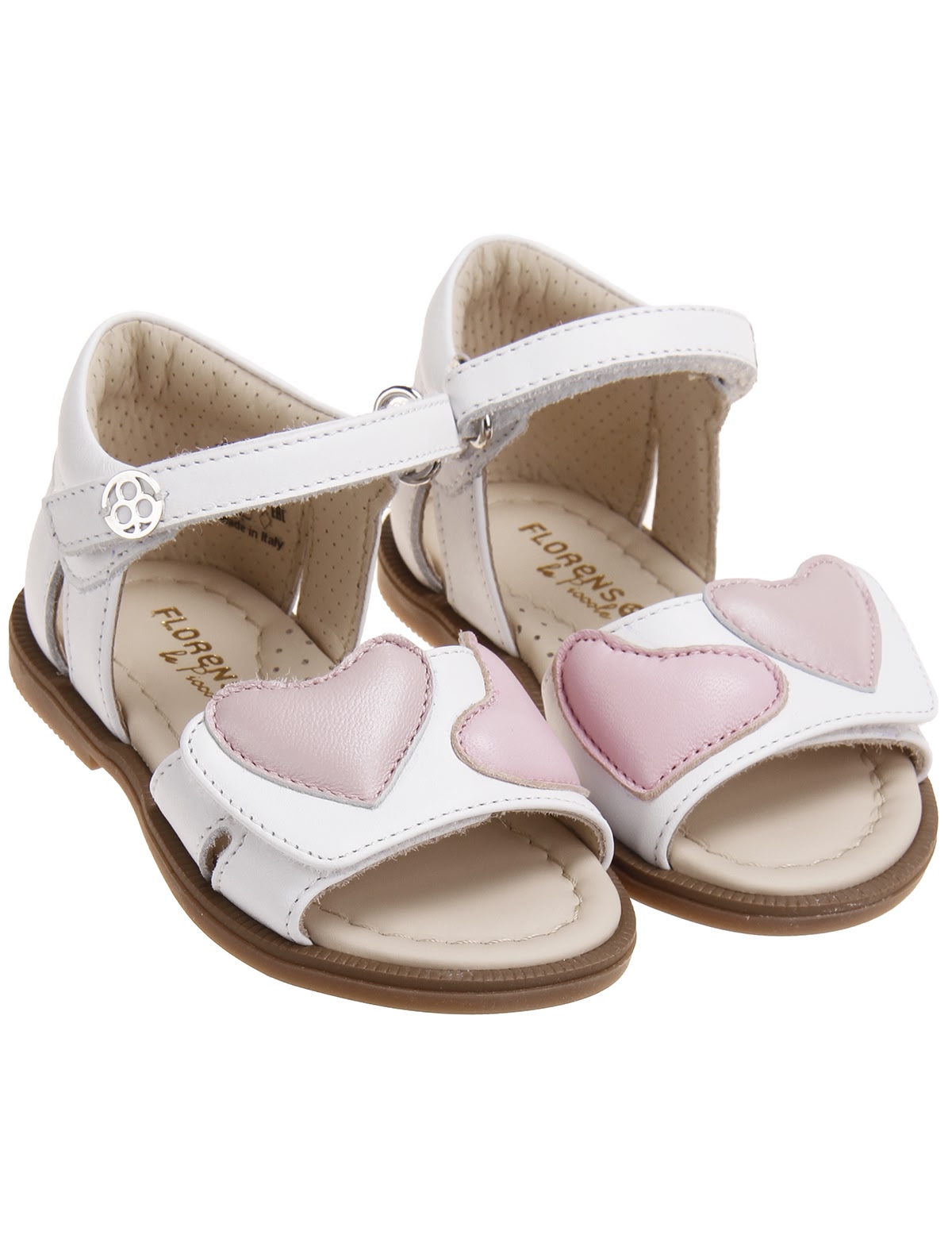 Босоножки с сердечками