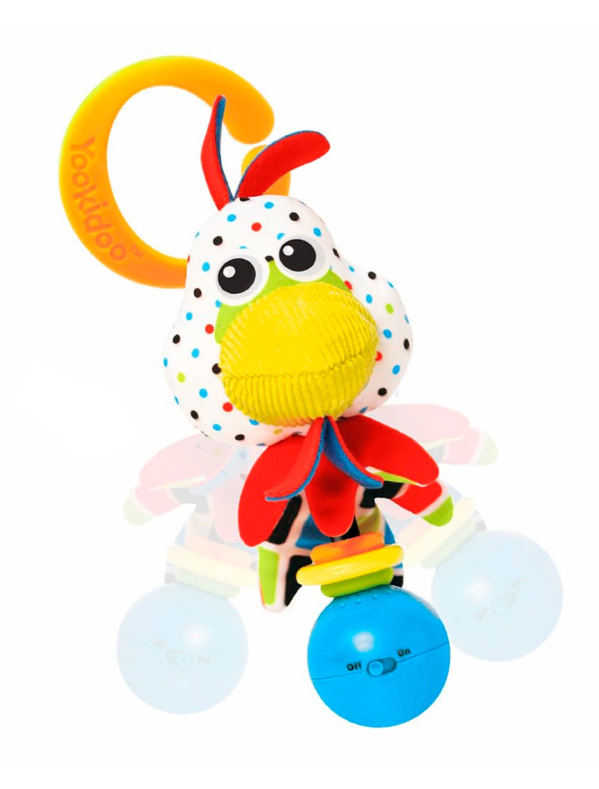 Погремушка музыкальная "Петушок"