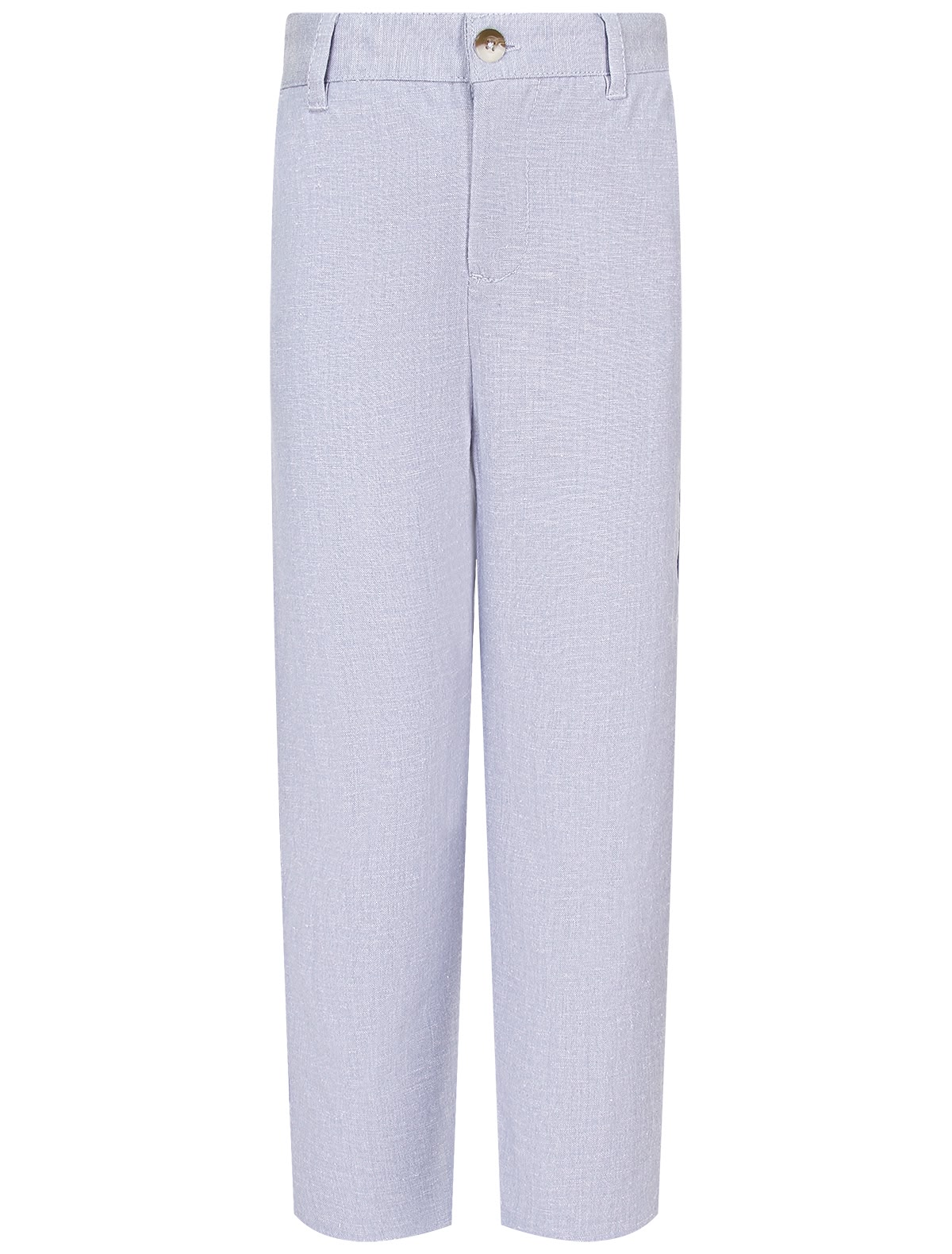 Серо-голубые брюки со стрелками