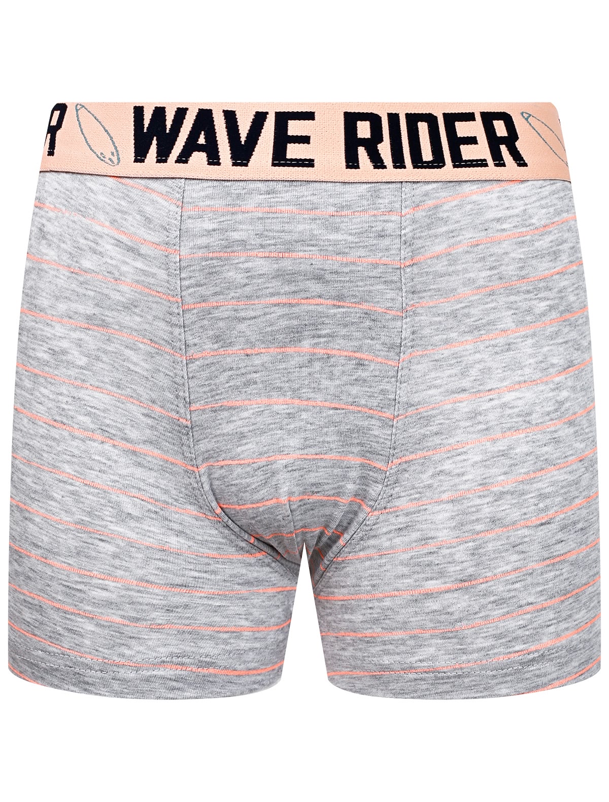 Серые трусы-боксеры в полоску