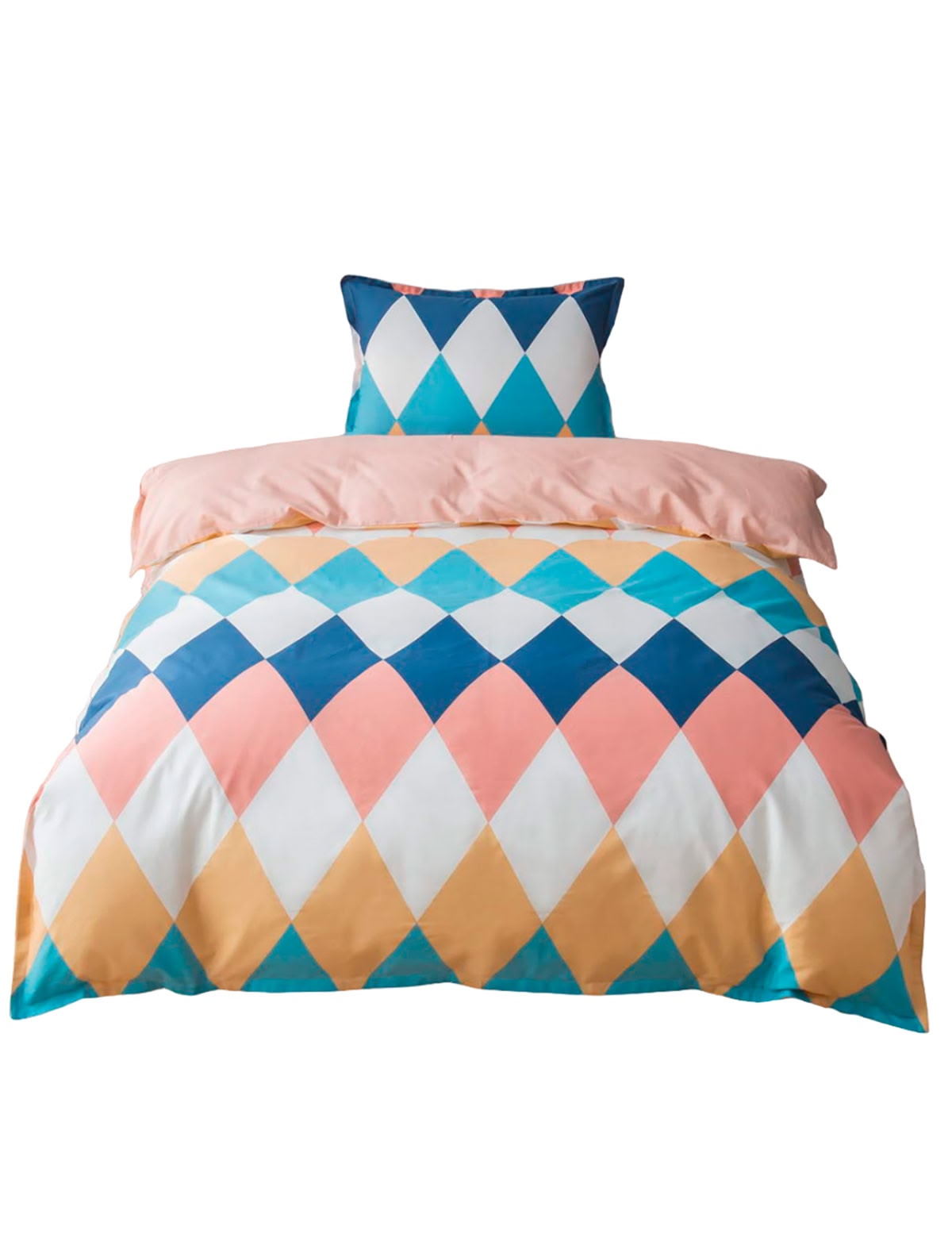 Комплект постельного белья в ромбик