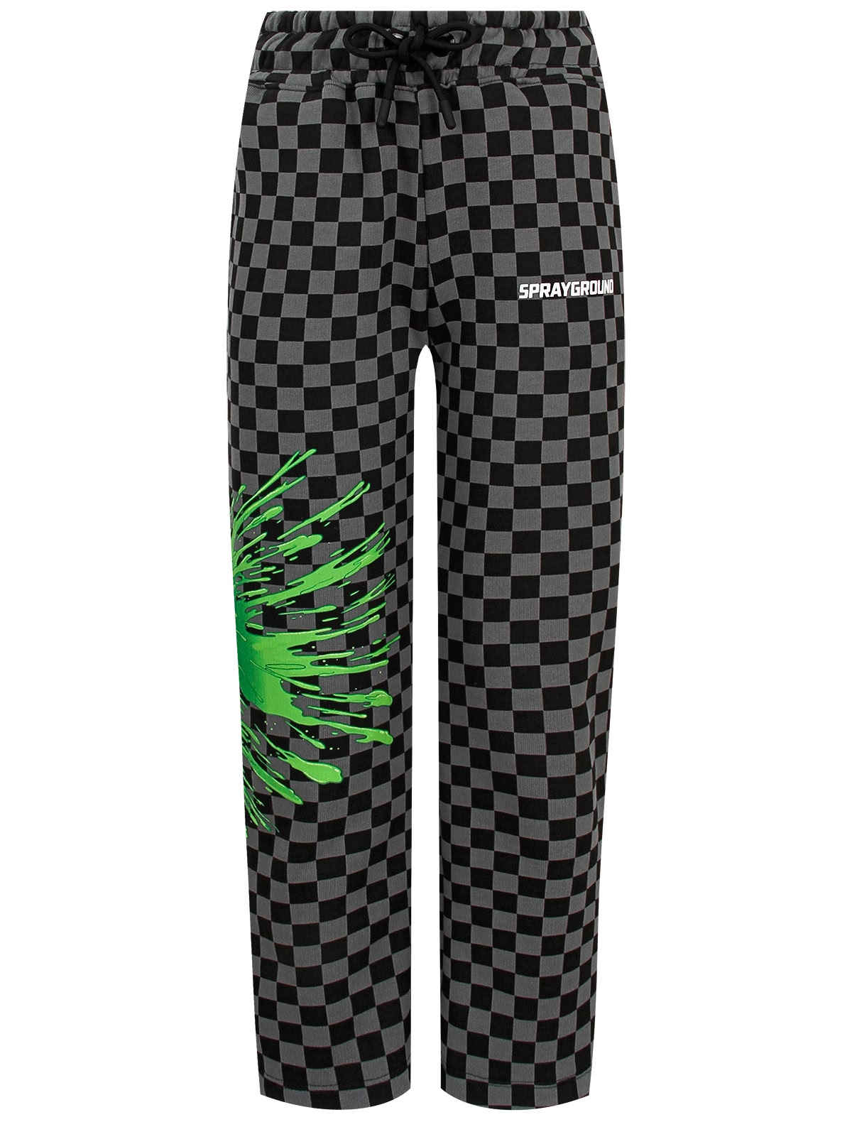 Брюки спортивные в клетку