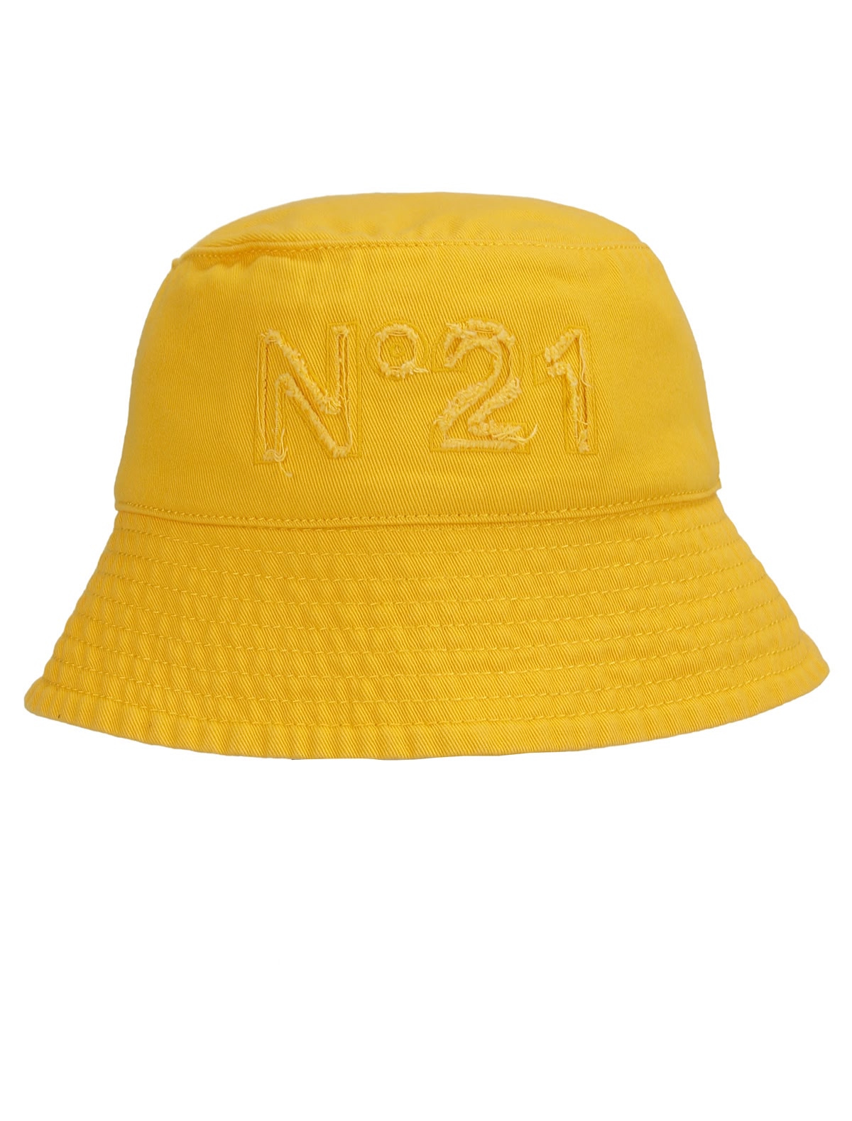 Жёлтая панама с логотипом
