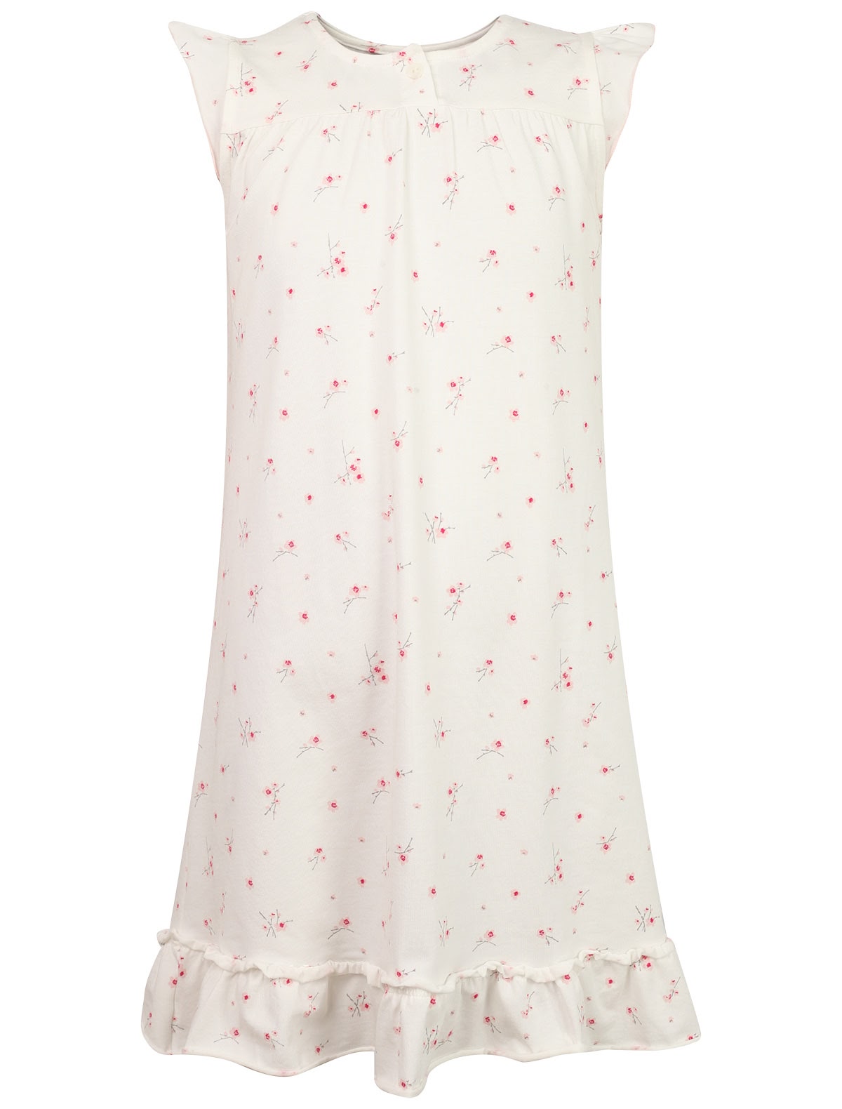 Ночная рубашка с цветочным принтом