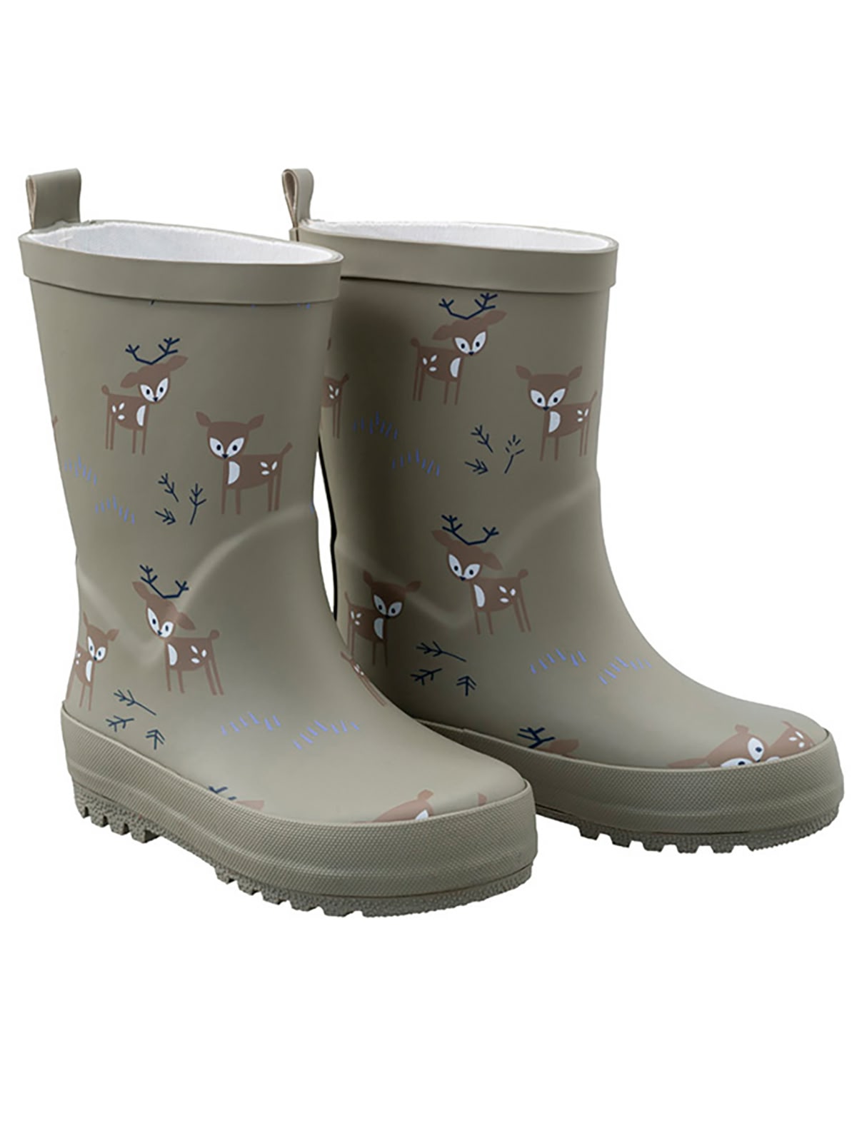 Сапоги резиновые с оленями