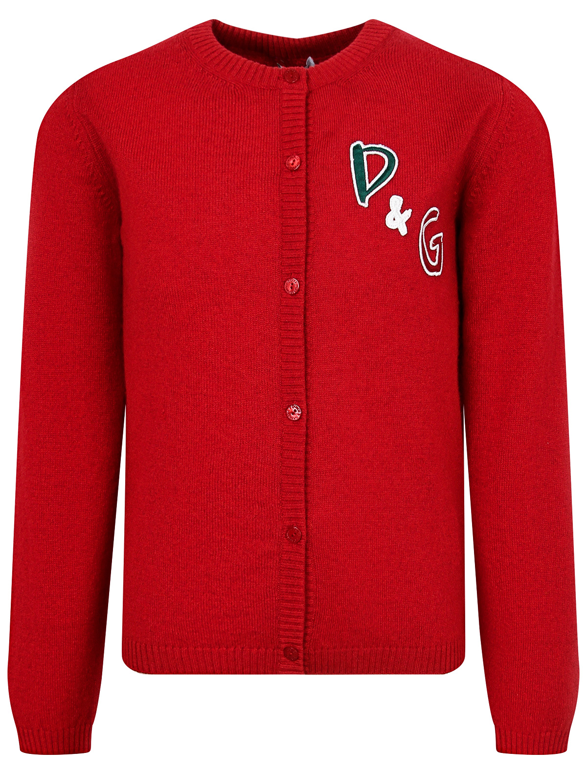 Кардиган Dolce & Gabbana 2231625, цвет красный, размер 6 1404509080683 - фото 1