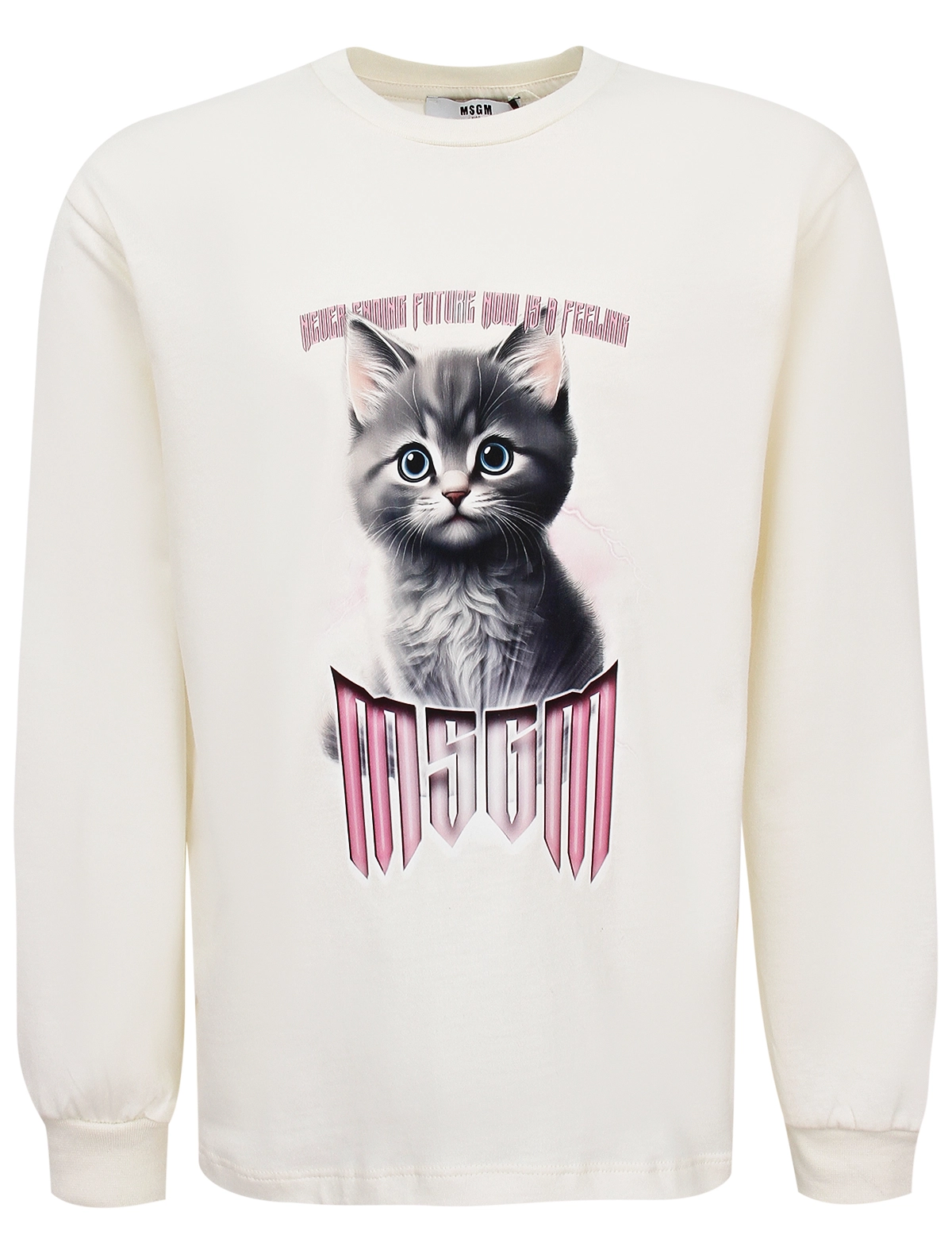 

Лонгслив MSGM, Бежевый, 3074798