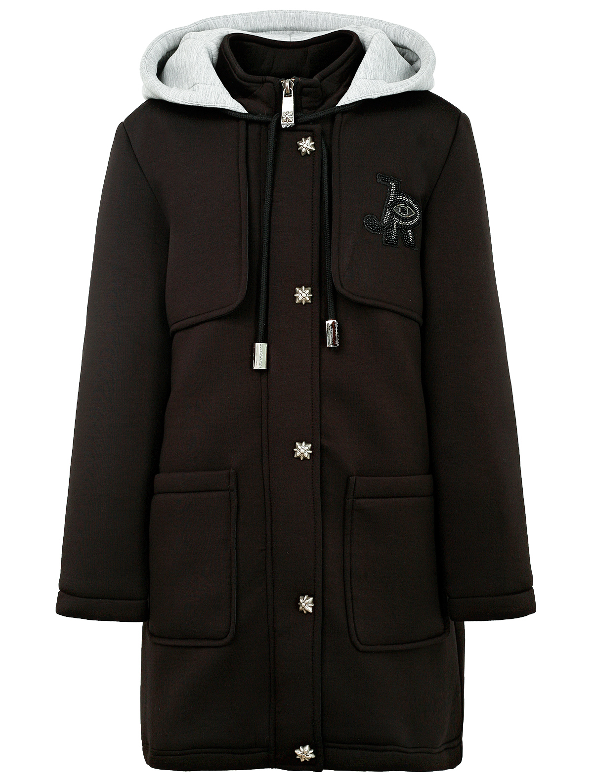 Пальто JOHN RICHMOND 2040197, цвет черный, размер 15 1121109980044 - фото 1