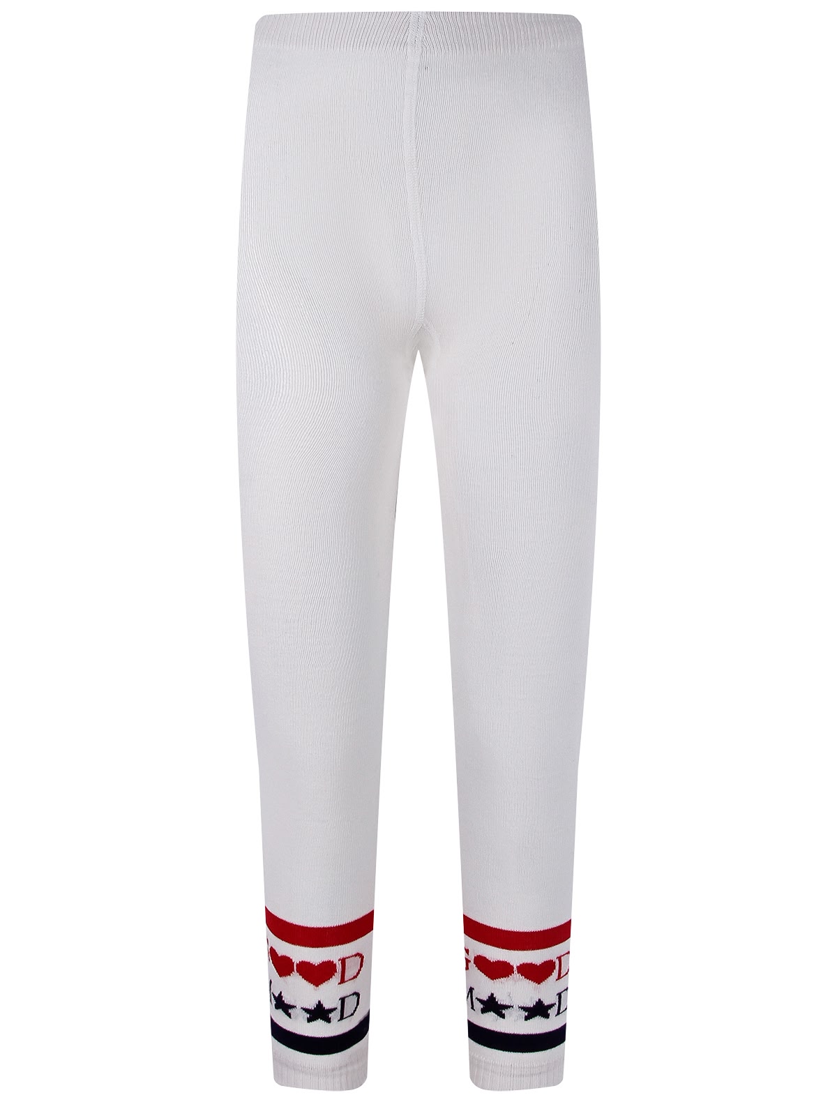 белые Леггинсы с узором