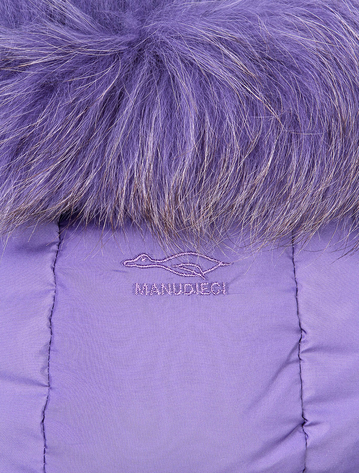 Пальто Manudieci 1880403, цвет фиолетовый, размер 6 1123309880278 - фото 2