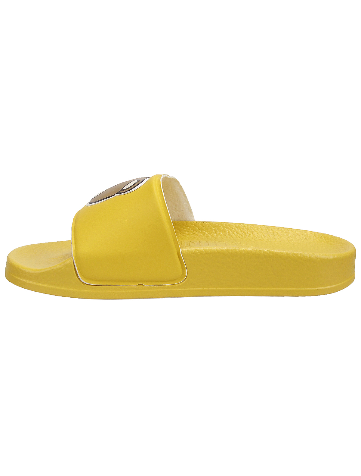 Шлепанцы пляжные Moschino 2558321, цвет желтый, размер 35 2284529370761 - фото 3