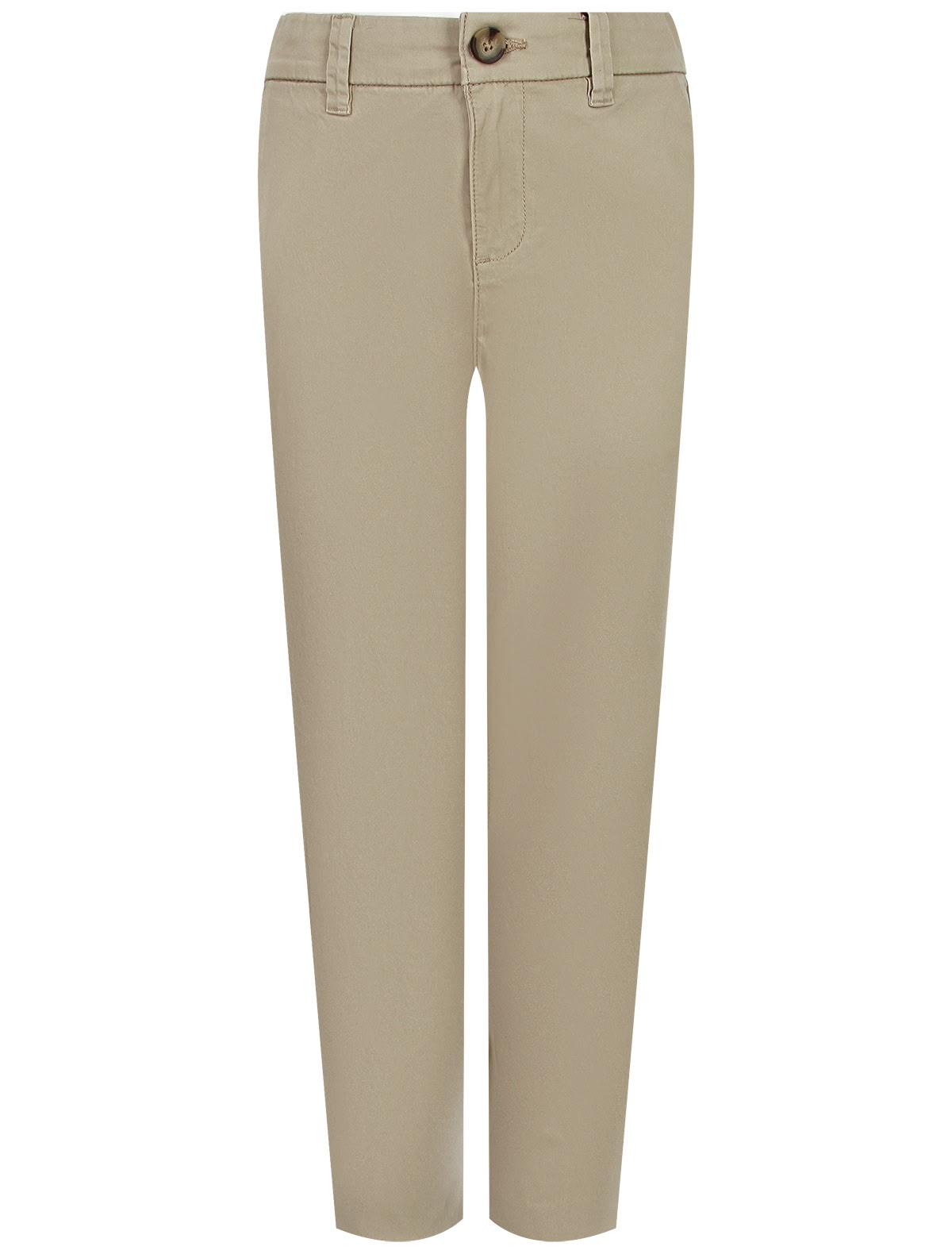Бежевые брюки из хлопка