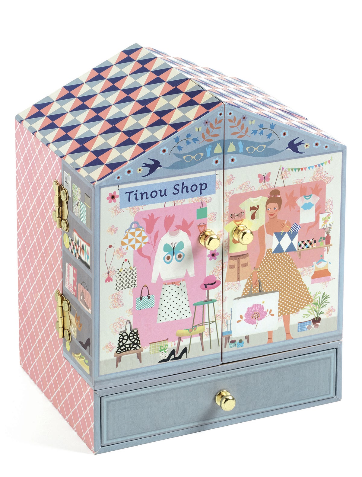 Шкатулка музыкальная «Магазинчик»