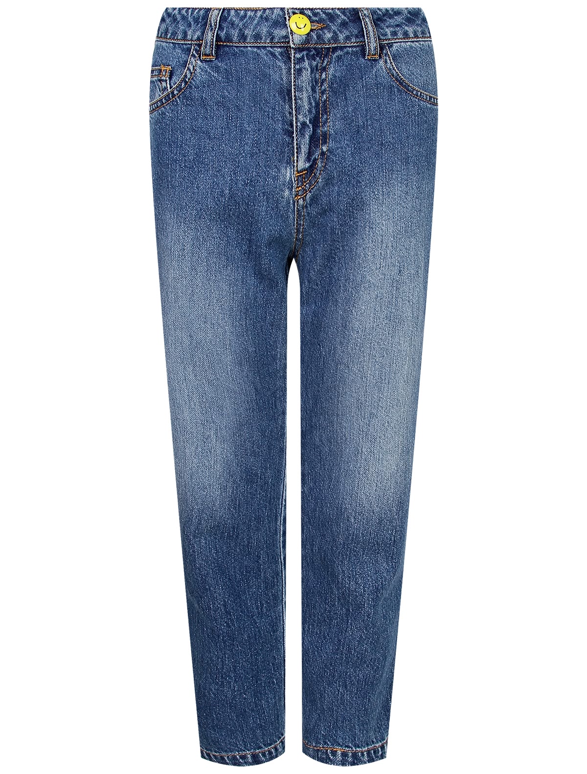 Прямые хлопковые Джинсы