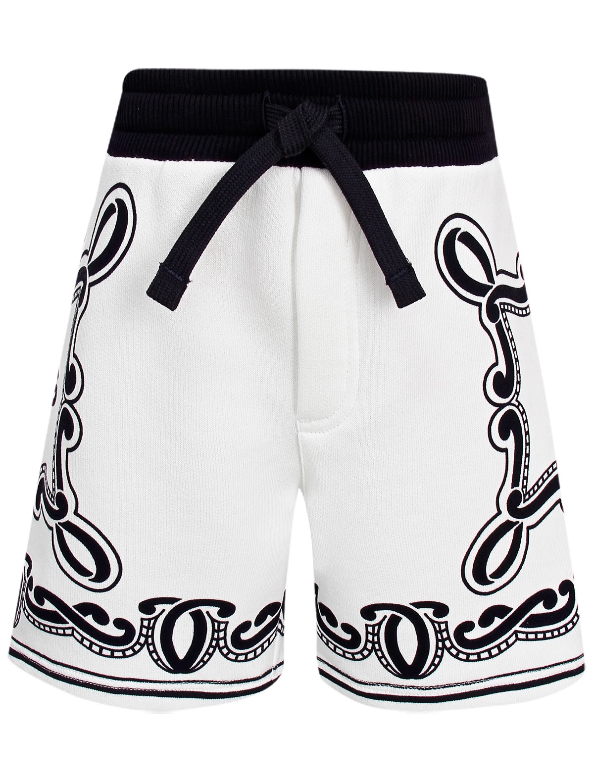 Шорты с принтом в стиле  "бандана"