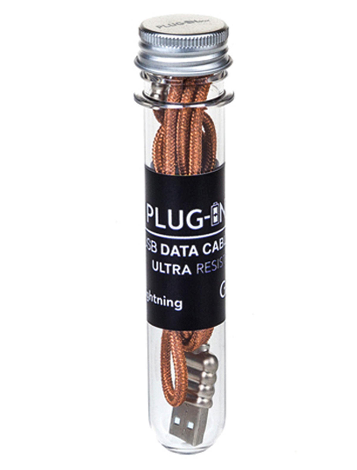 Кабель USB для зарядки PLUG-IN Box 2145856, цвет коричневый