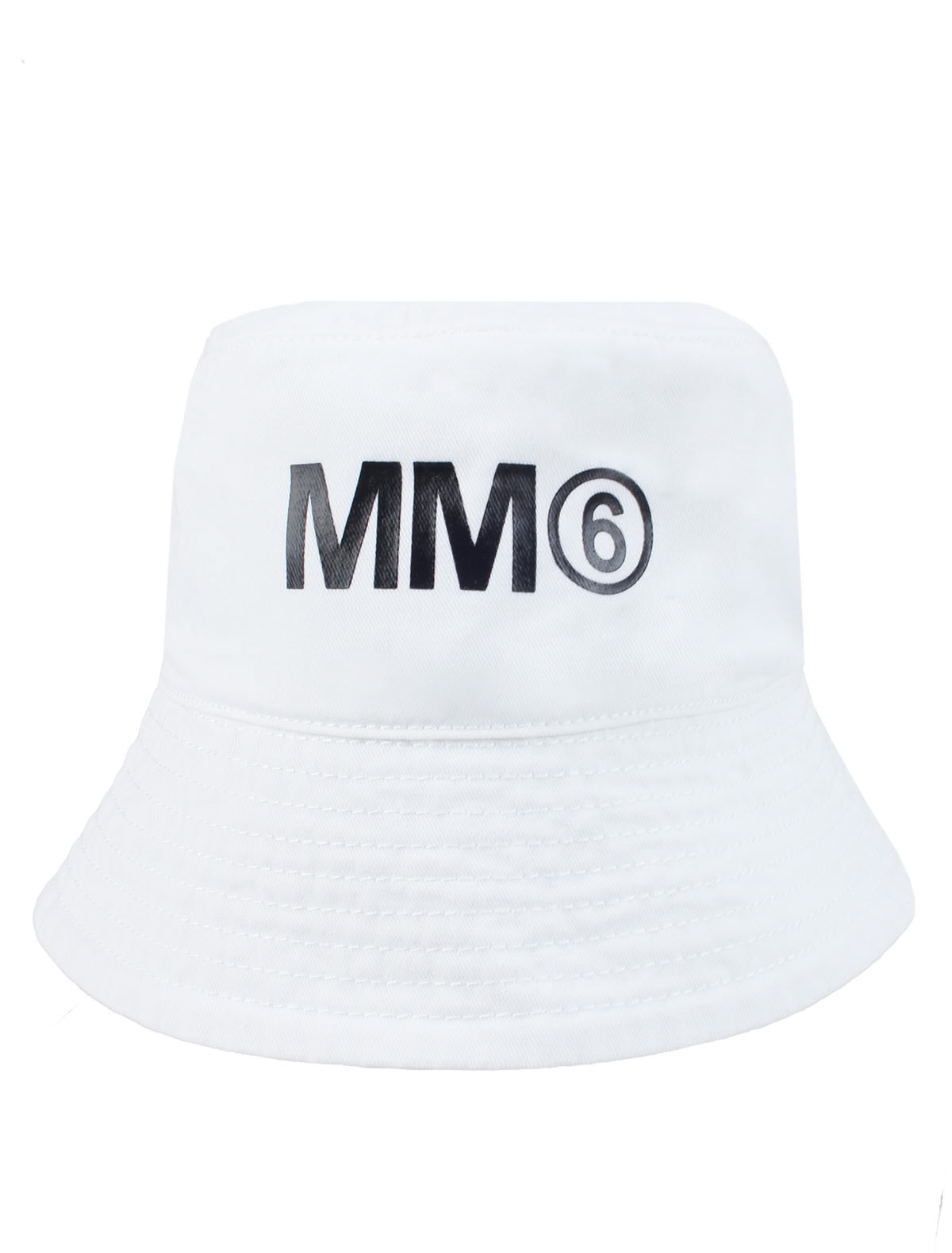 Белая панама с логотипом
