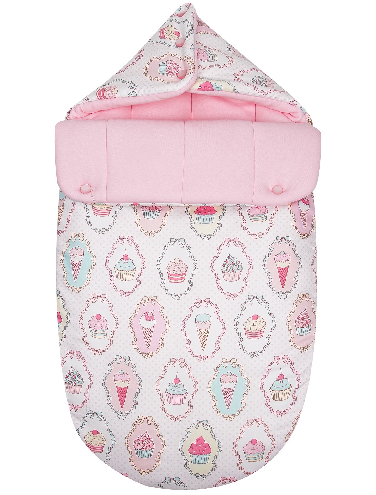 Конверт с принтом мороженое