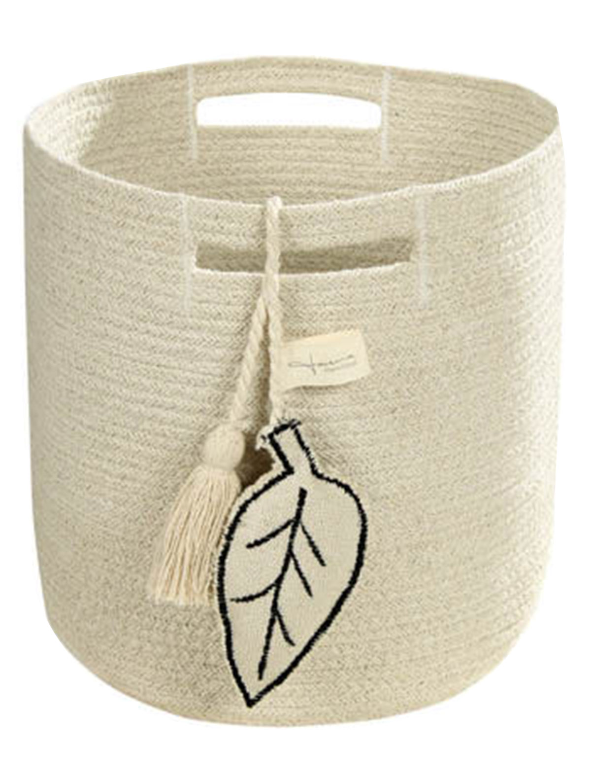 Корзина интерьерная бежевая 30х30х30 см