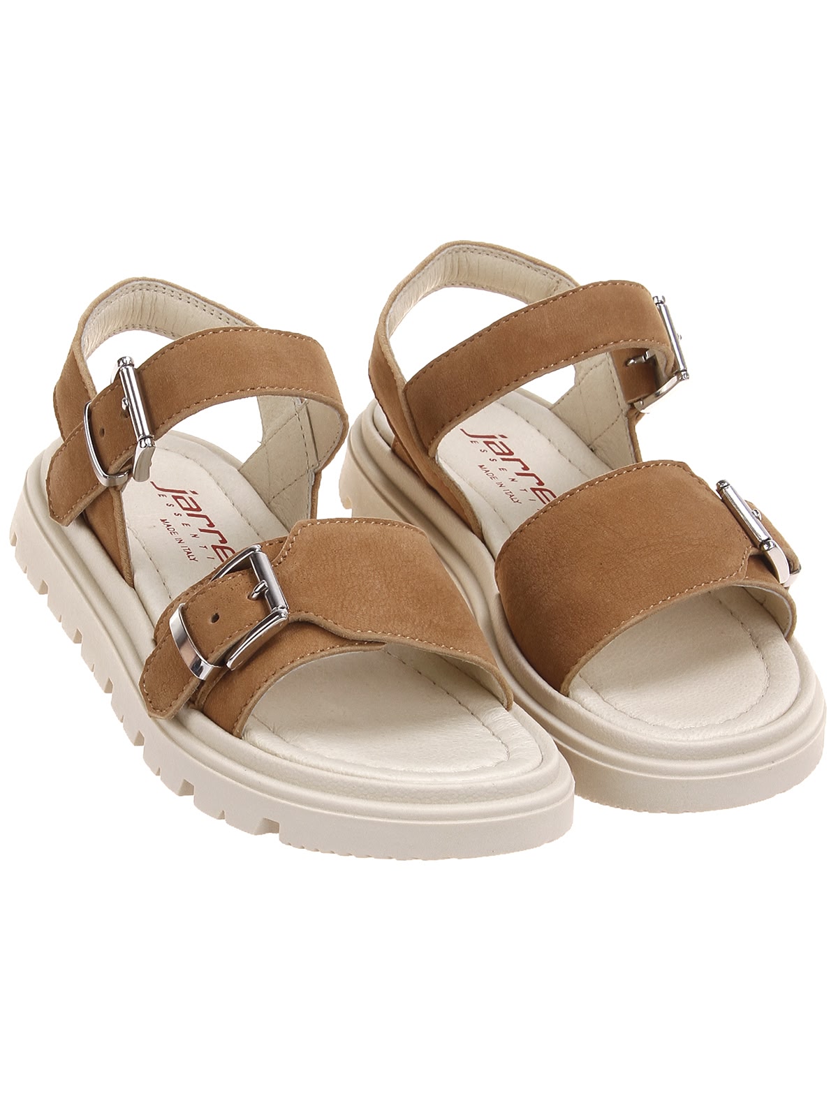 Коричневые сандалии