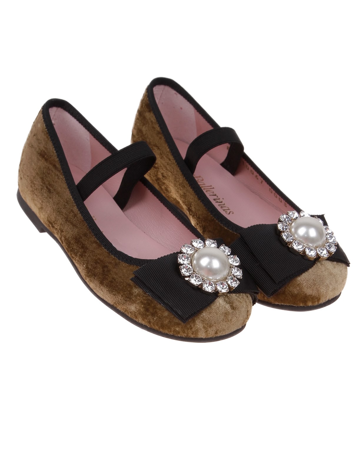 Туфли с кристаллами