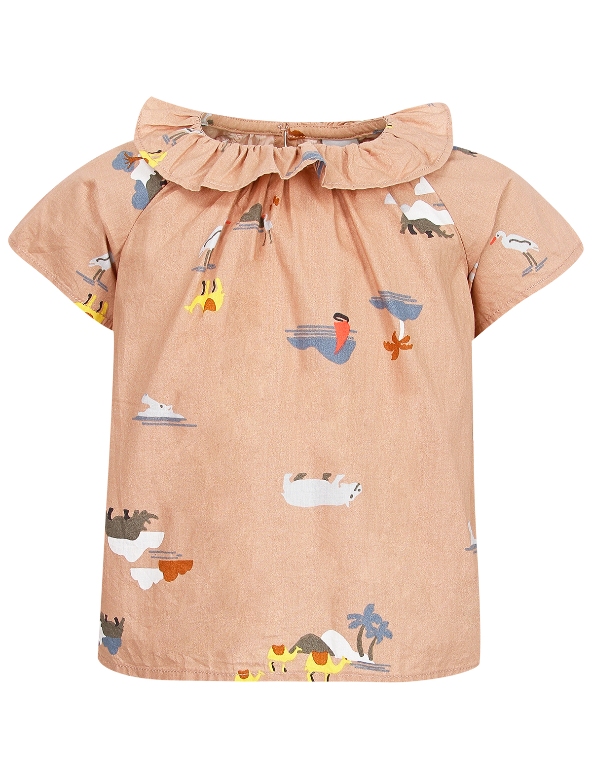 Блуза PETIT BATEAU 2556446, цвет розовый, размер 12