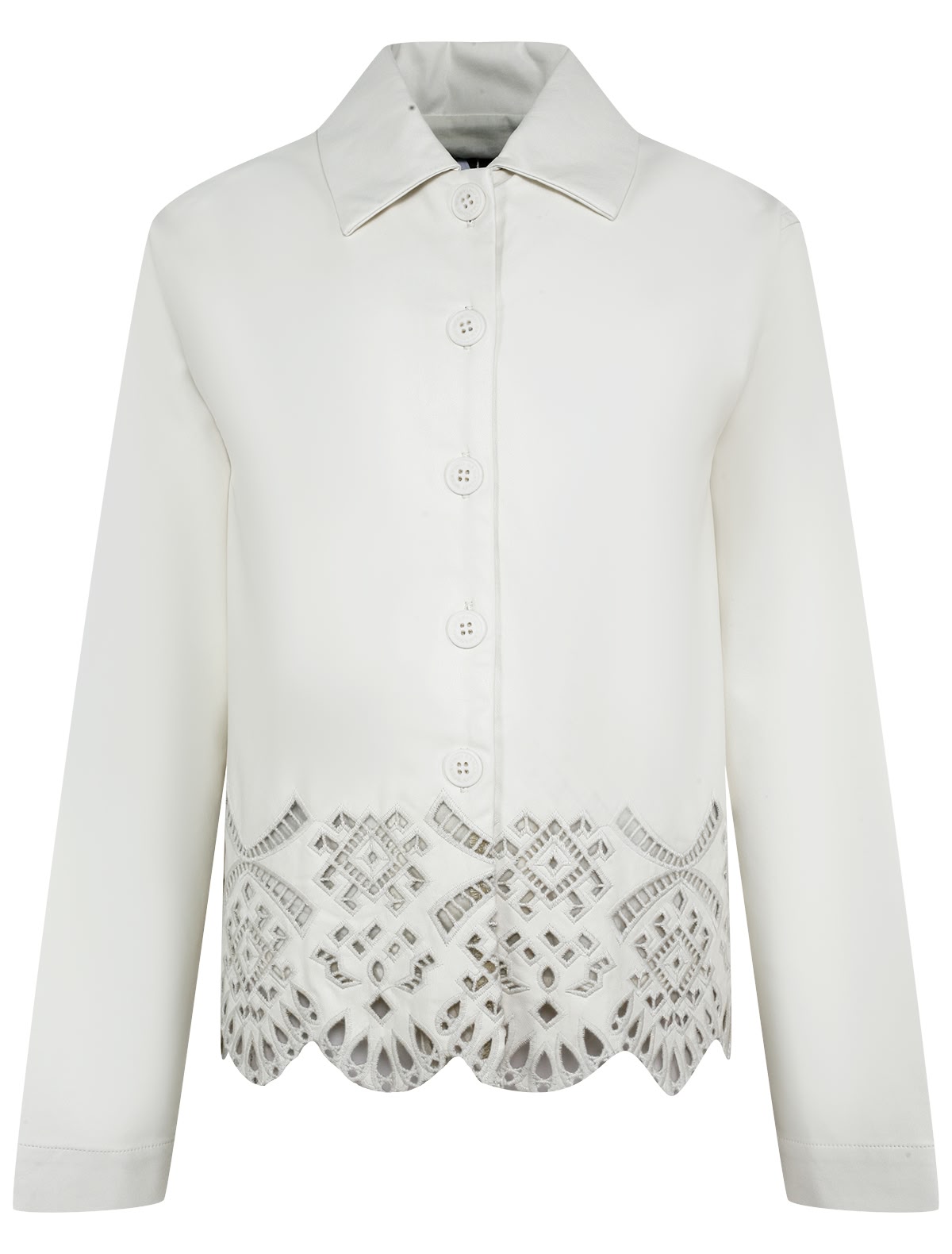 Жакет из экокожи