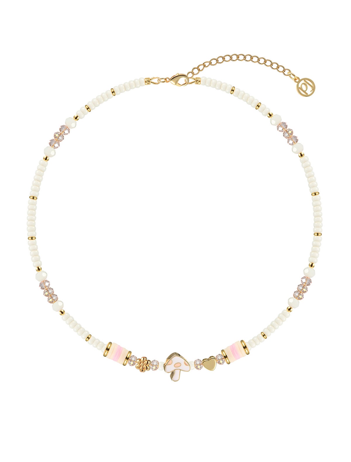 Колье Shrum white