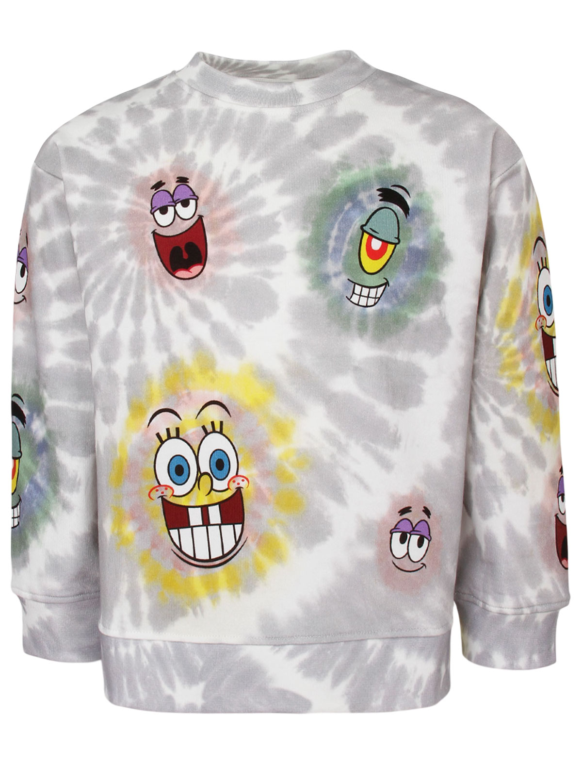 Свитшот с принтом губка боб