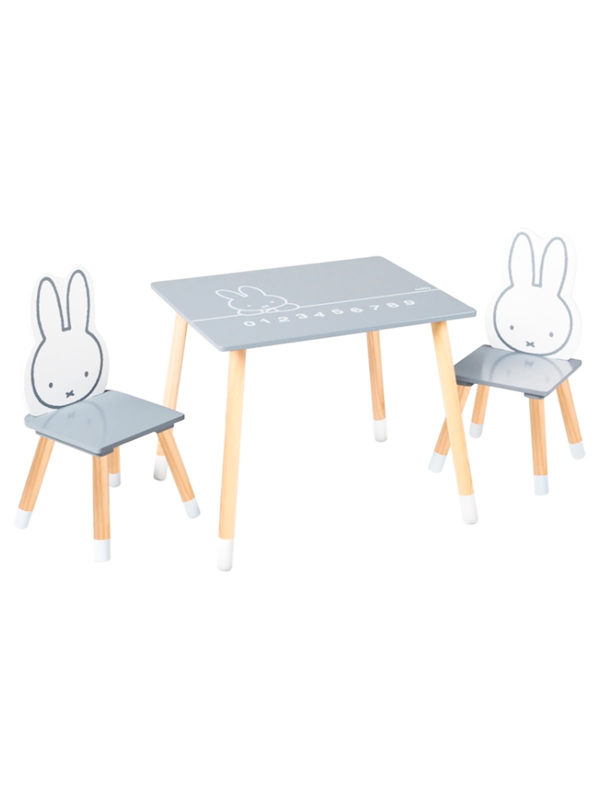 Комплект детской мебели Miffy: стол + 2 стульчика
