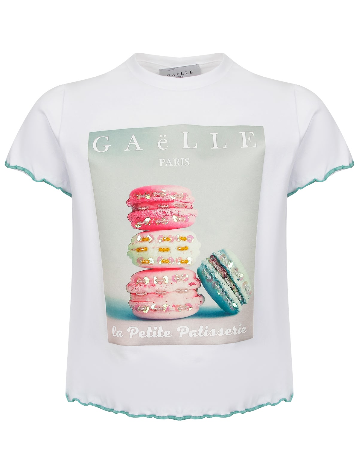 Футболка с принтом пироженые