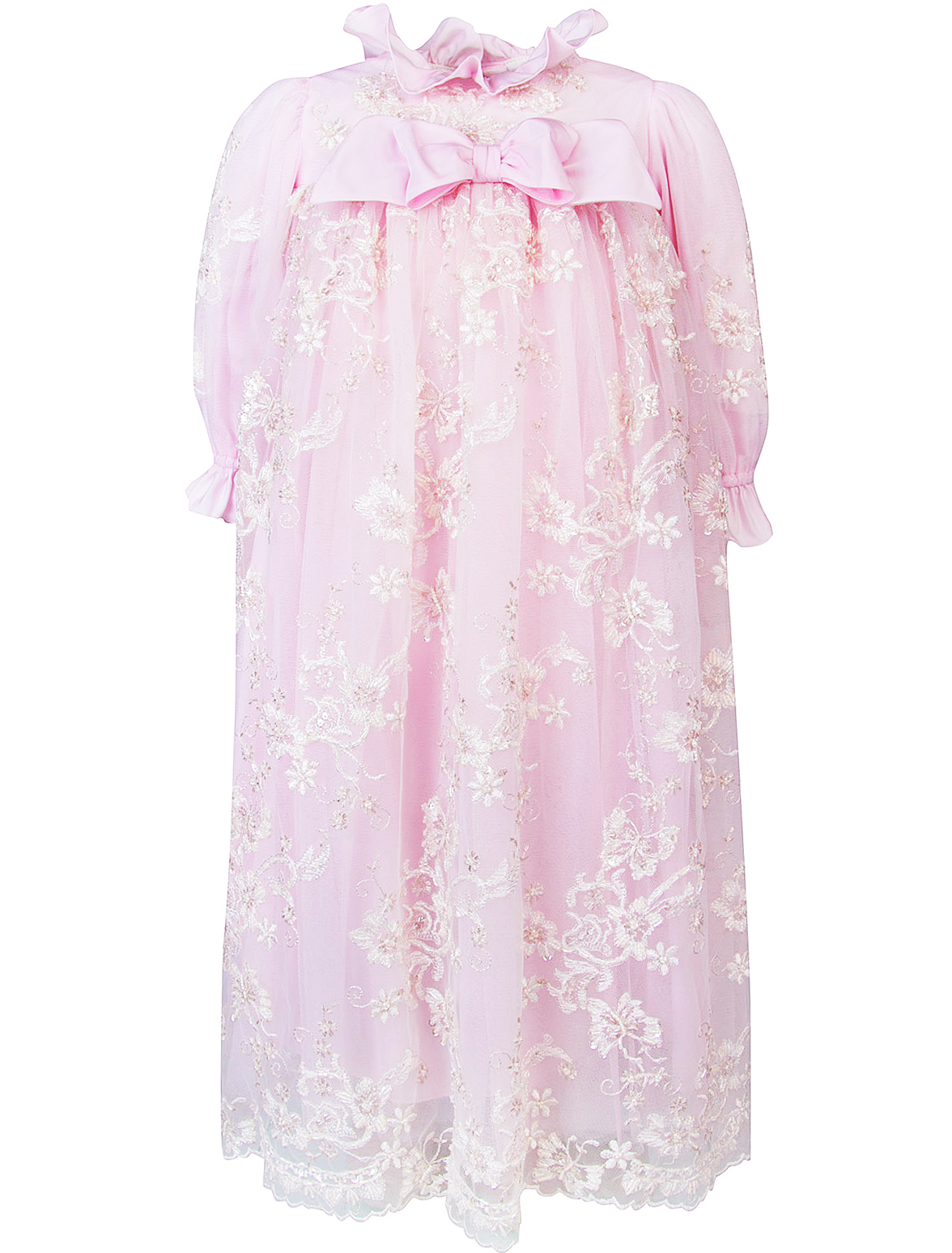Платье Piccoli Lords розового цвета