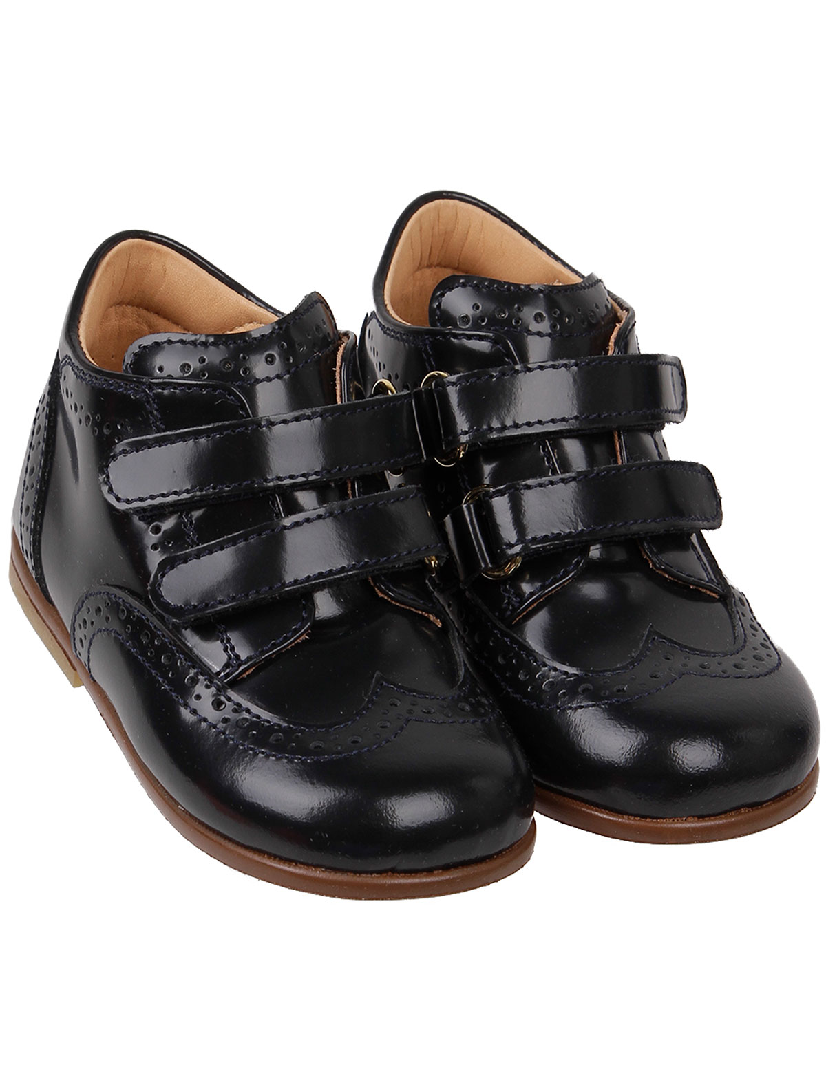 кожаные Ботинки с перфорацией