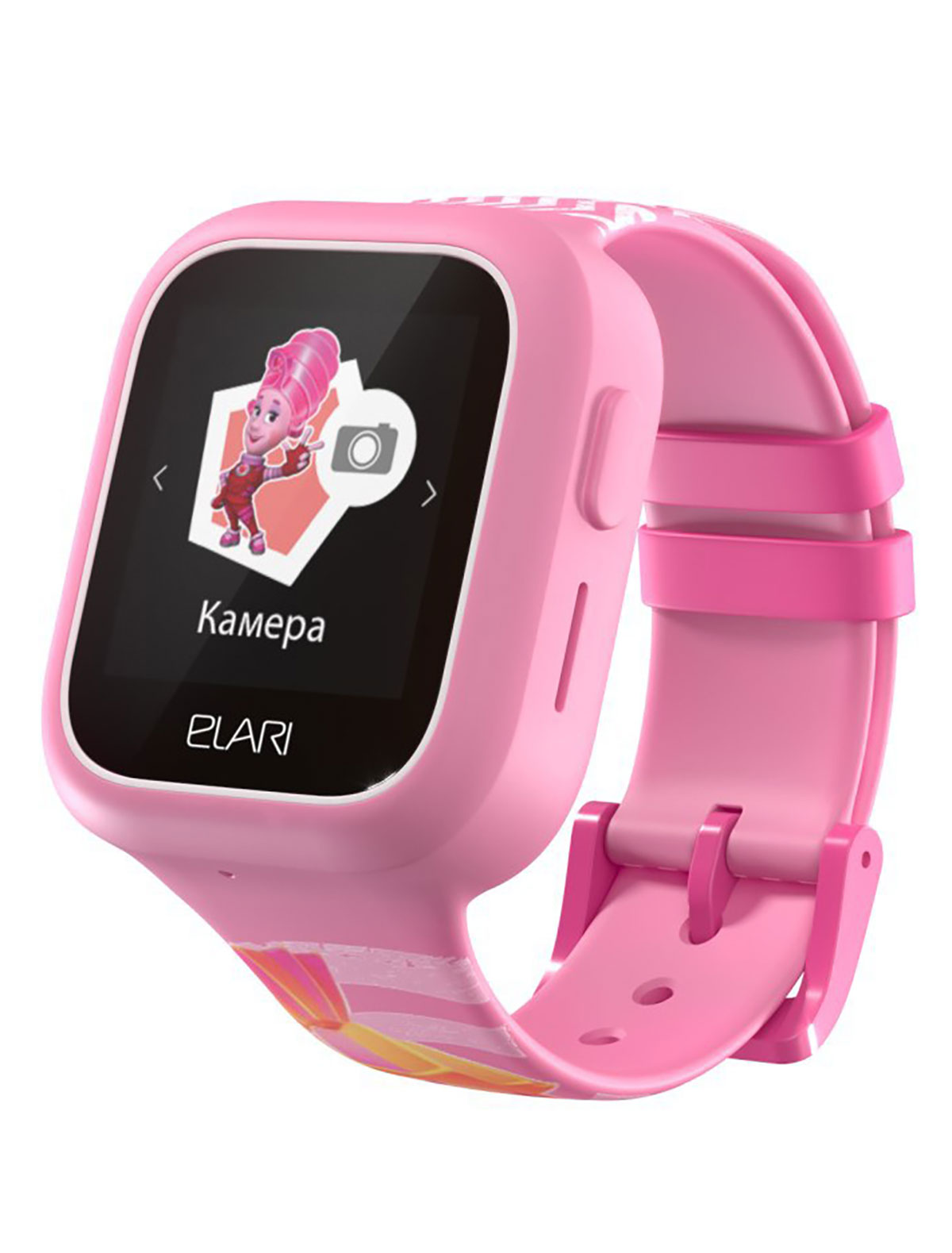 Часы ELARI детские смарт часы aimoto iq 4g 1 44 gps видеозвонок голосовой помощник маруся розовые