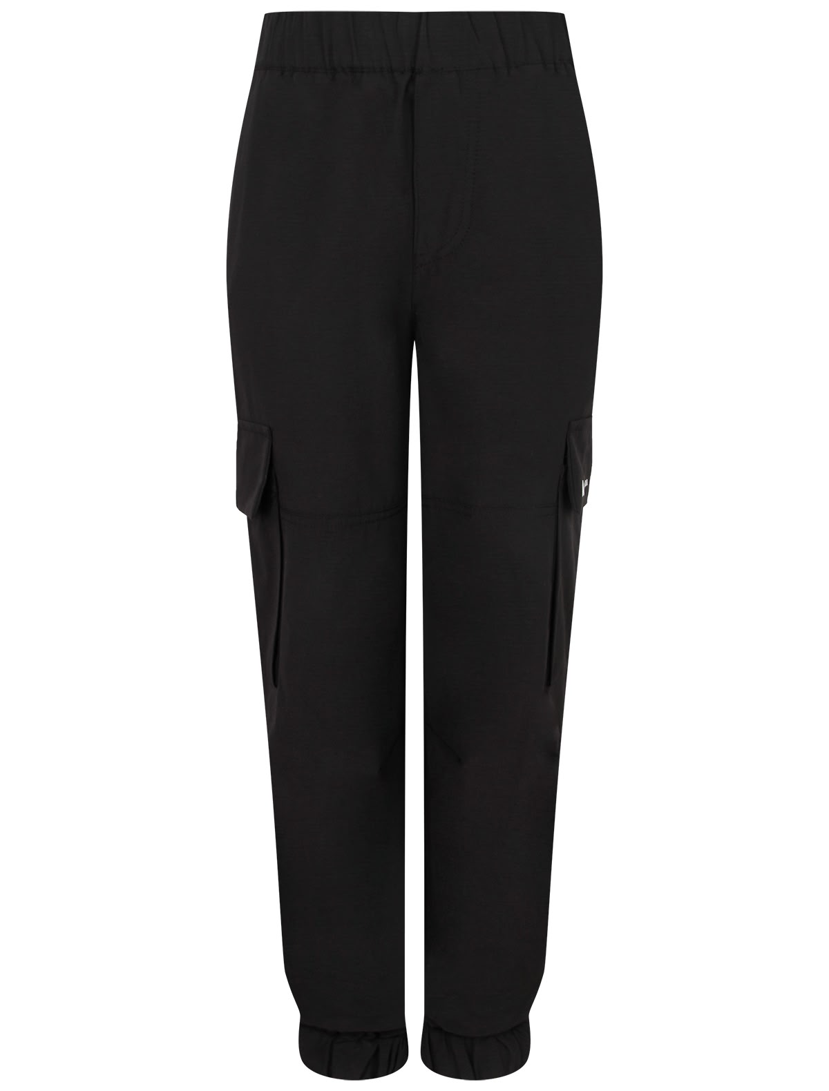 Черные брюки-джоггеры