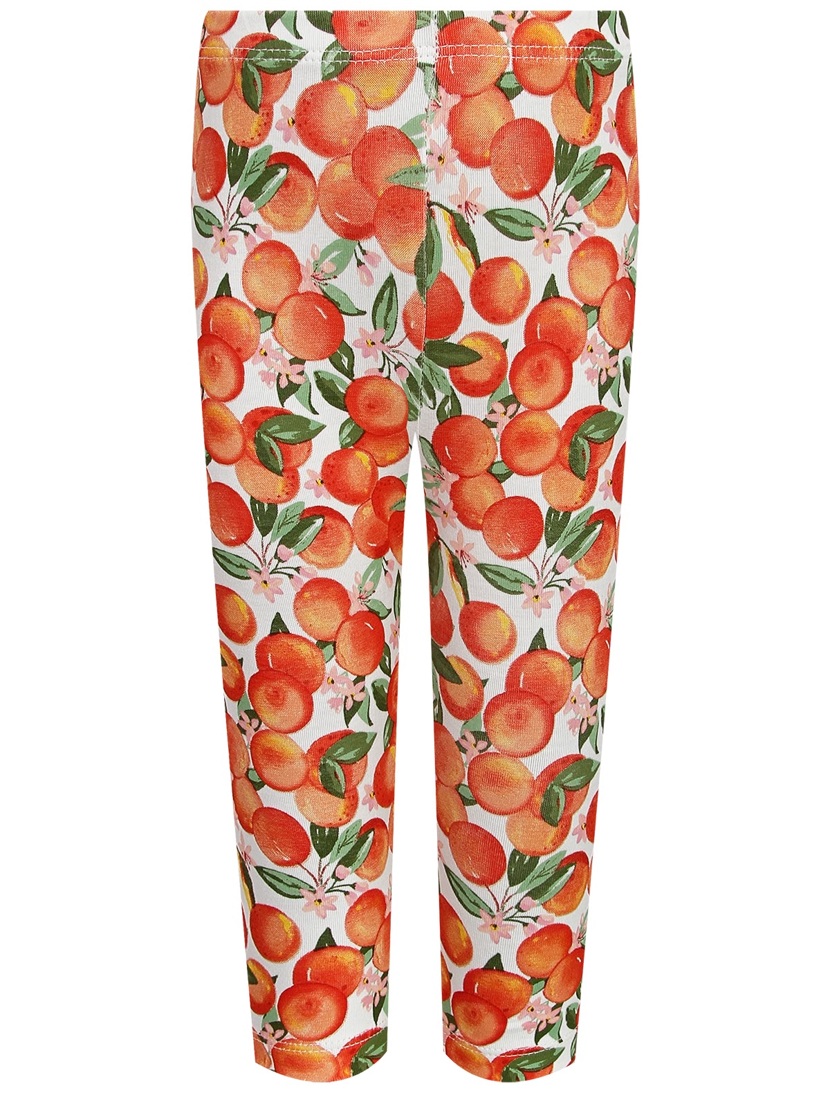 Леггинсы с принтом абрикосы