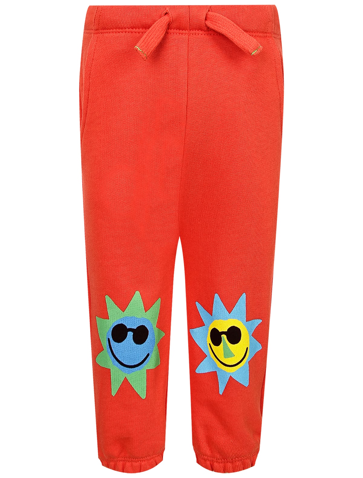 Спортивные брюки с принтом солнце